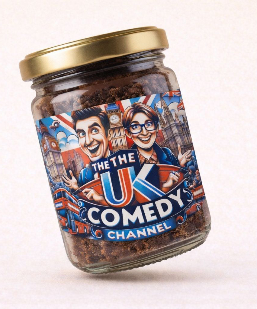 Corporate Client cakes in a jar